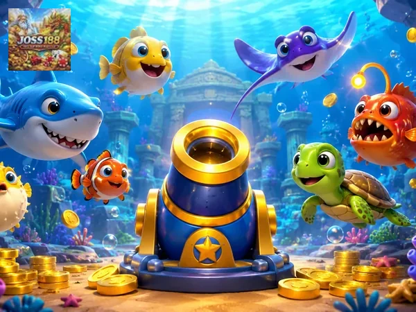 Tampilan permainan All-Star Fishing 1